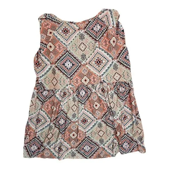 Bobbie Brooks Boho Knit Peasant Style Knit 3/4 Sleeve Top Size 2X - Picture 4 of 5